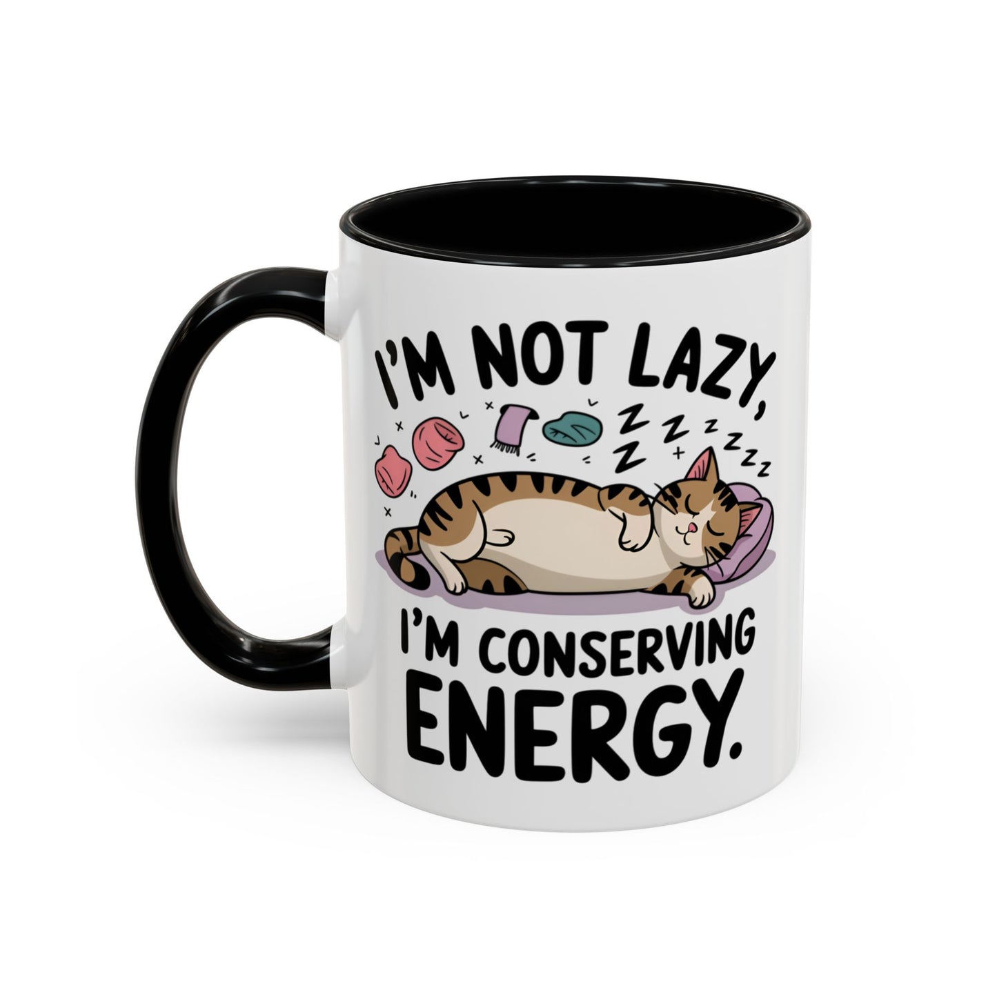 Animal Mug - I'm Not Lazy I'm Conserving Energy