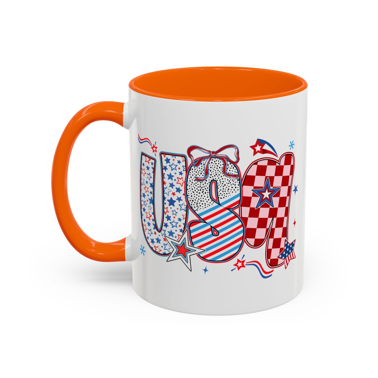 4th of July Mug - USA Coquette