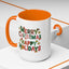 Christmas Mug - Merry Christmas Happy Holidays Decorative Text