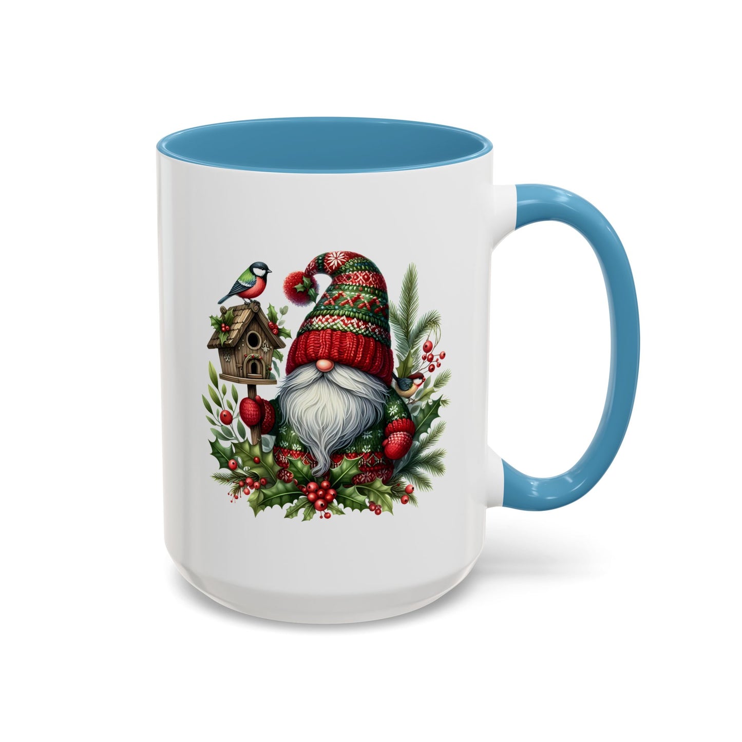 Christmas Mug - Red and Green Gnome