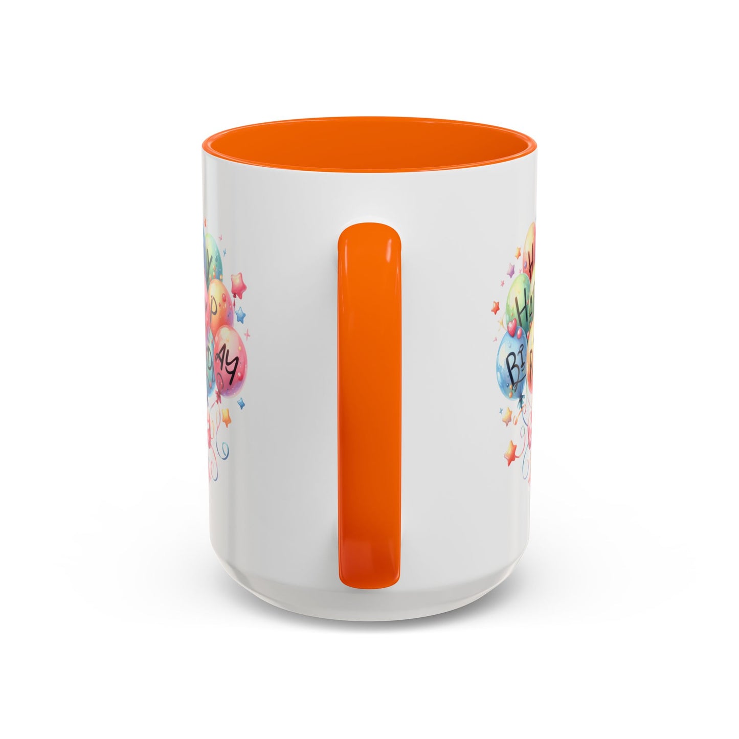 Birthday Mug - Happy Birthday Balloons