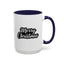 Christmas Mug - Merry Christmas White Black & Grey Text