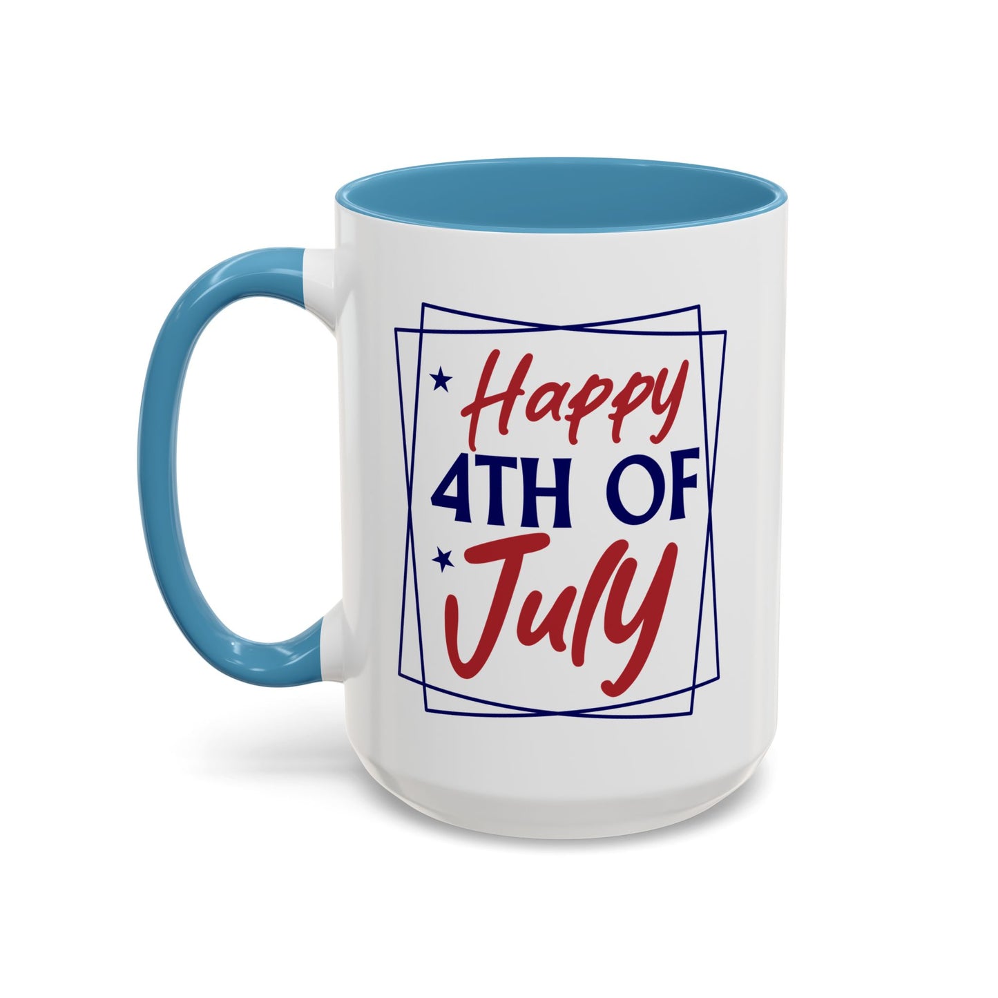 4th of July Mug - Happy Fourth of July Frames
