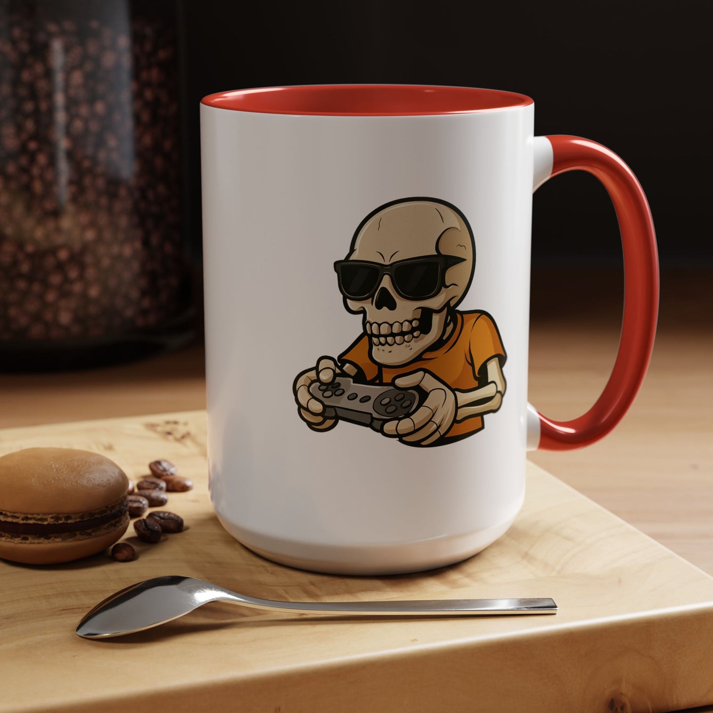 Halloween Mug - Gaming Skeleton