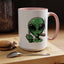Adult Mug - Green Alien Fuck You Human