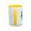 Humor Mug - Monster Drinks Coffee Spill