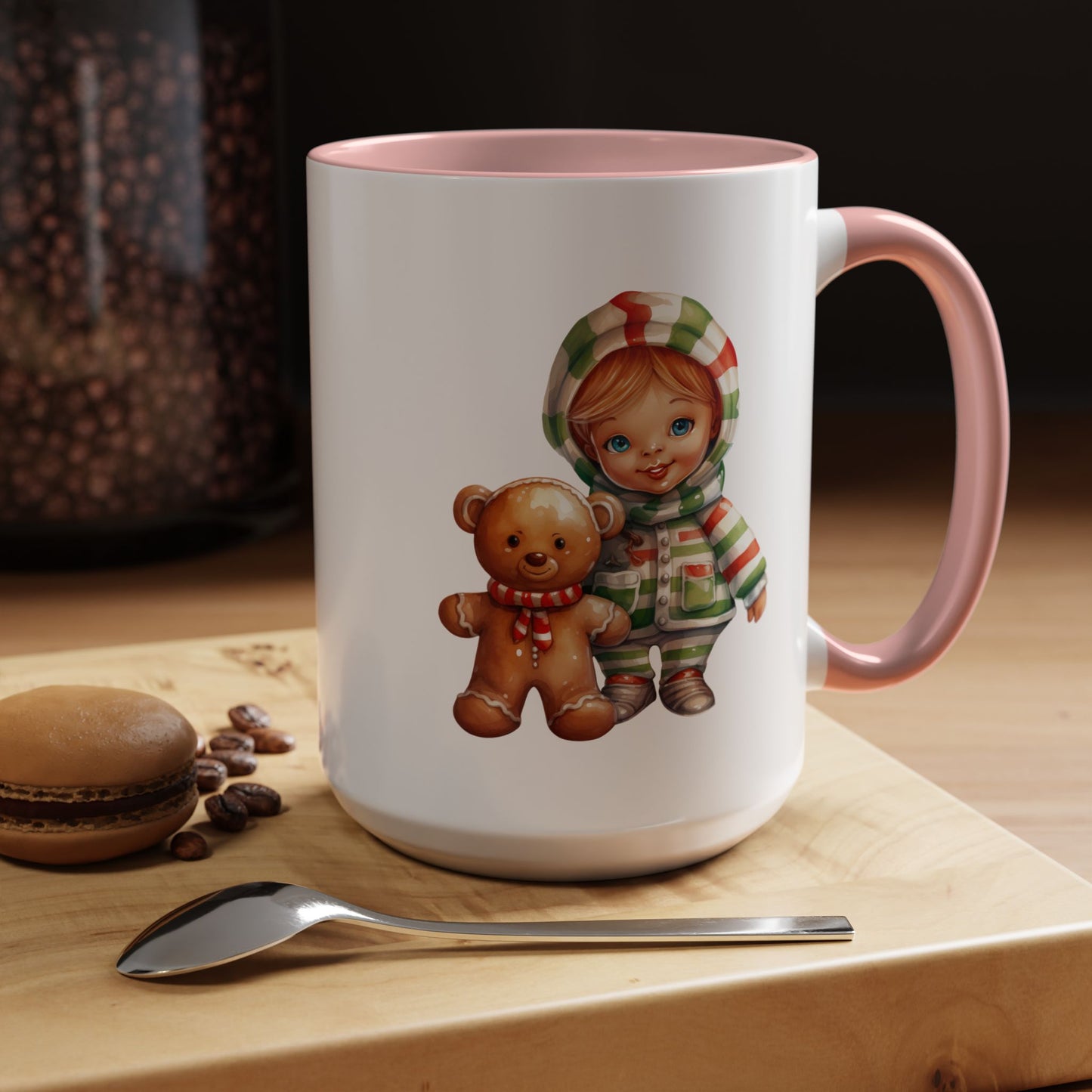Christmas Mug - Gingerbread Man & Girl