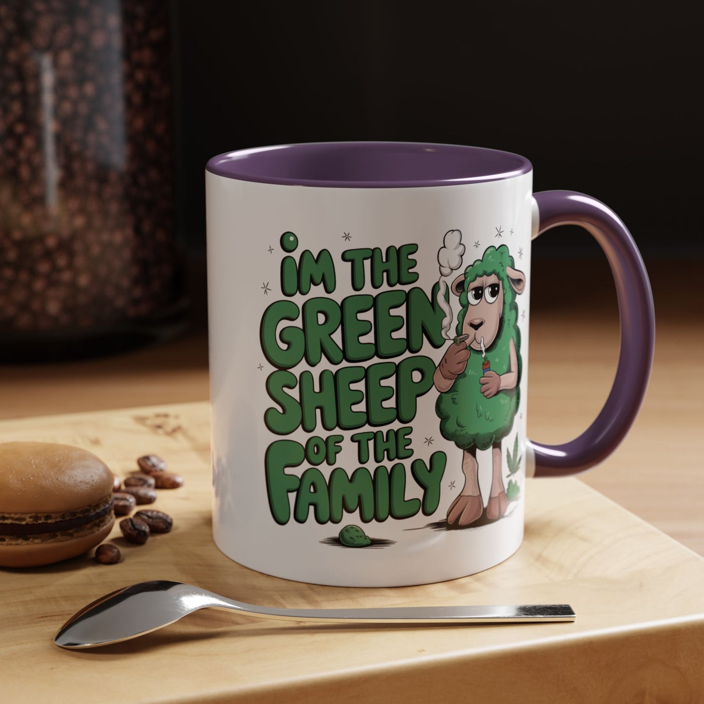 Adult Mug - I'm The Green Sheep