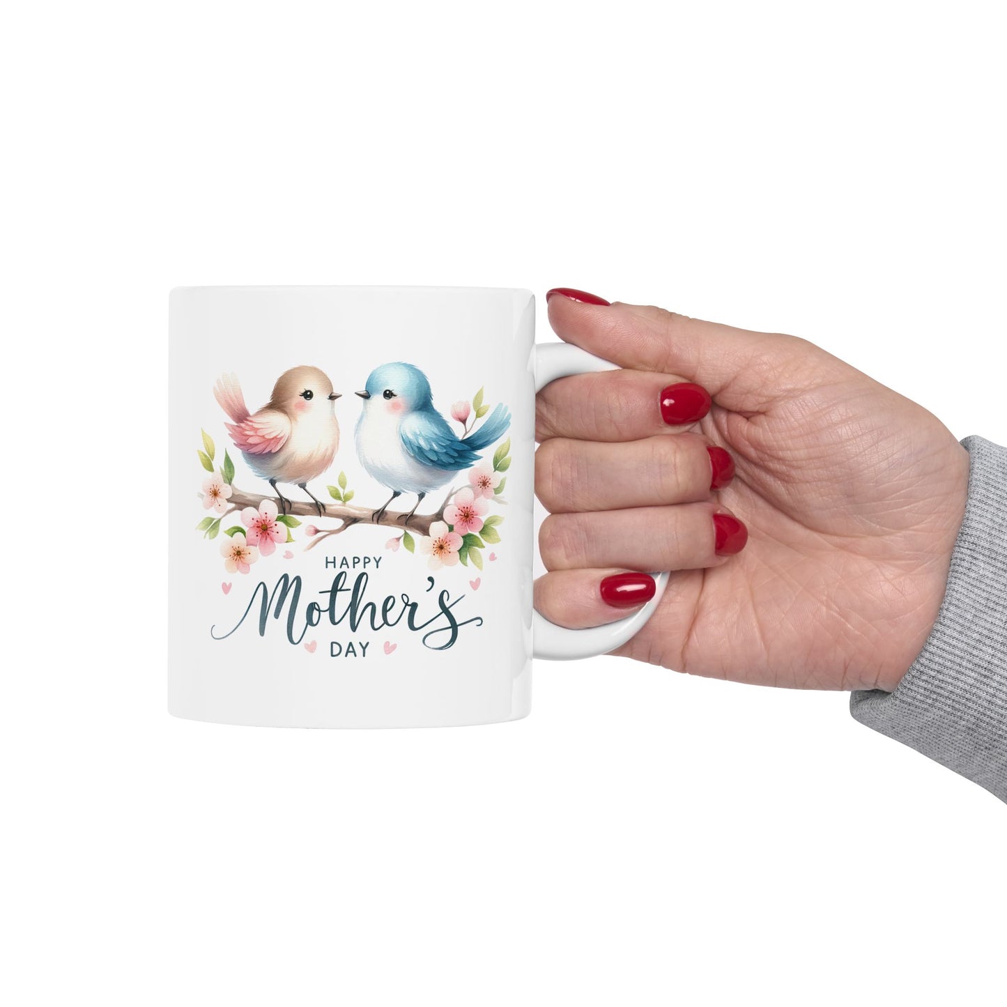 Mother's Day Mug - Happy Mother's Day Birds