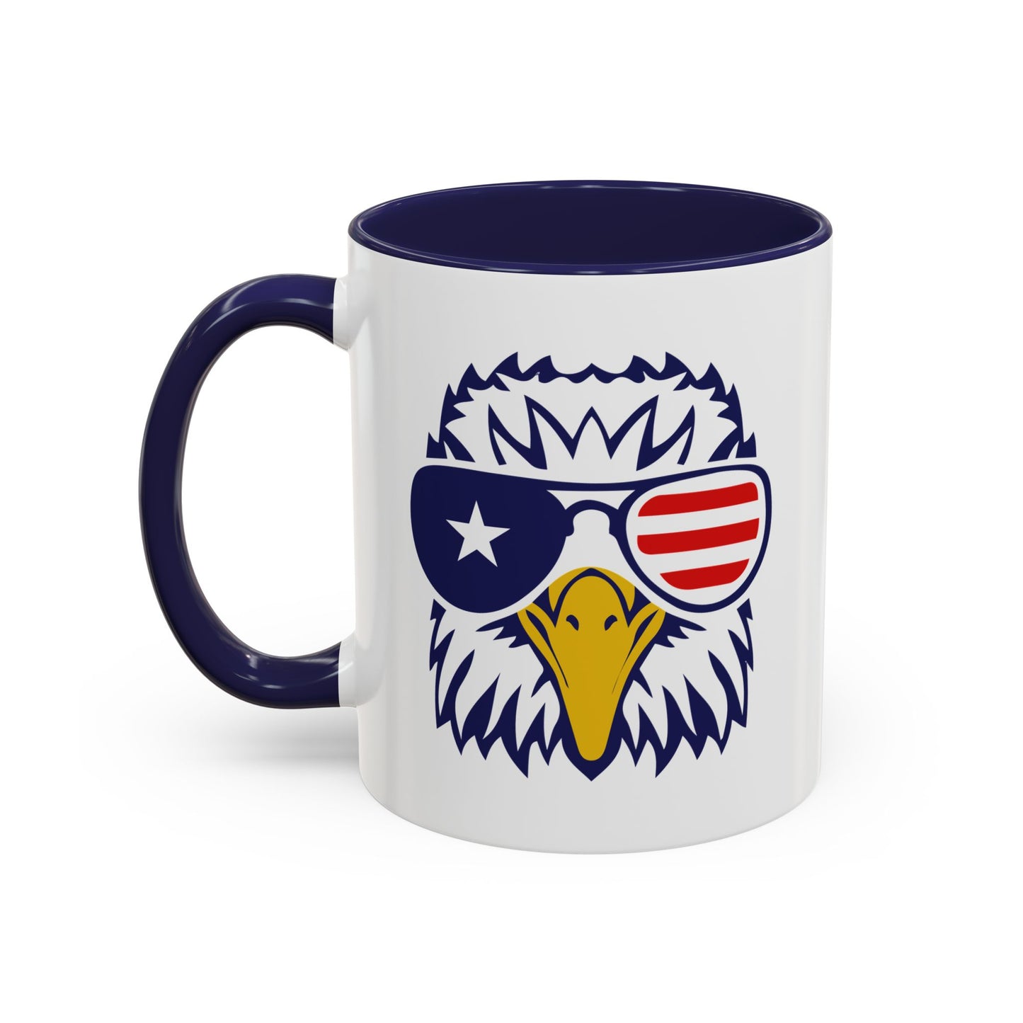4th of July Mug - Cool American Eagle