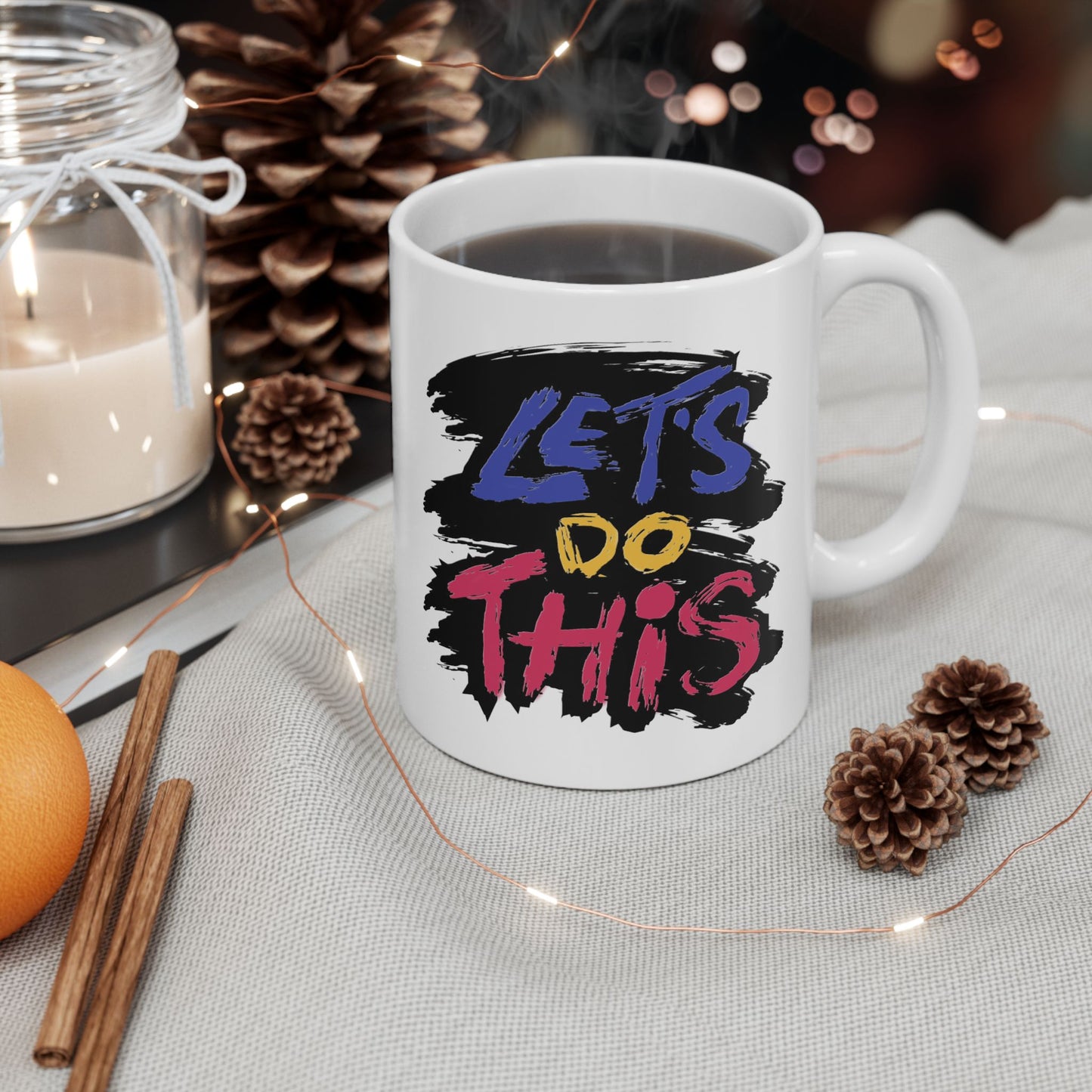 Motivation Mug - Let's Do This Brush