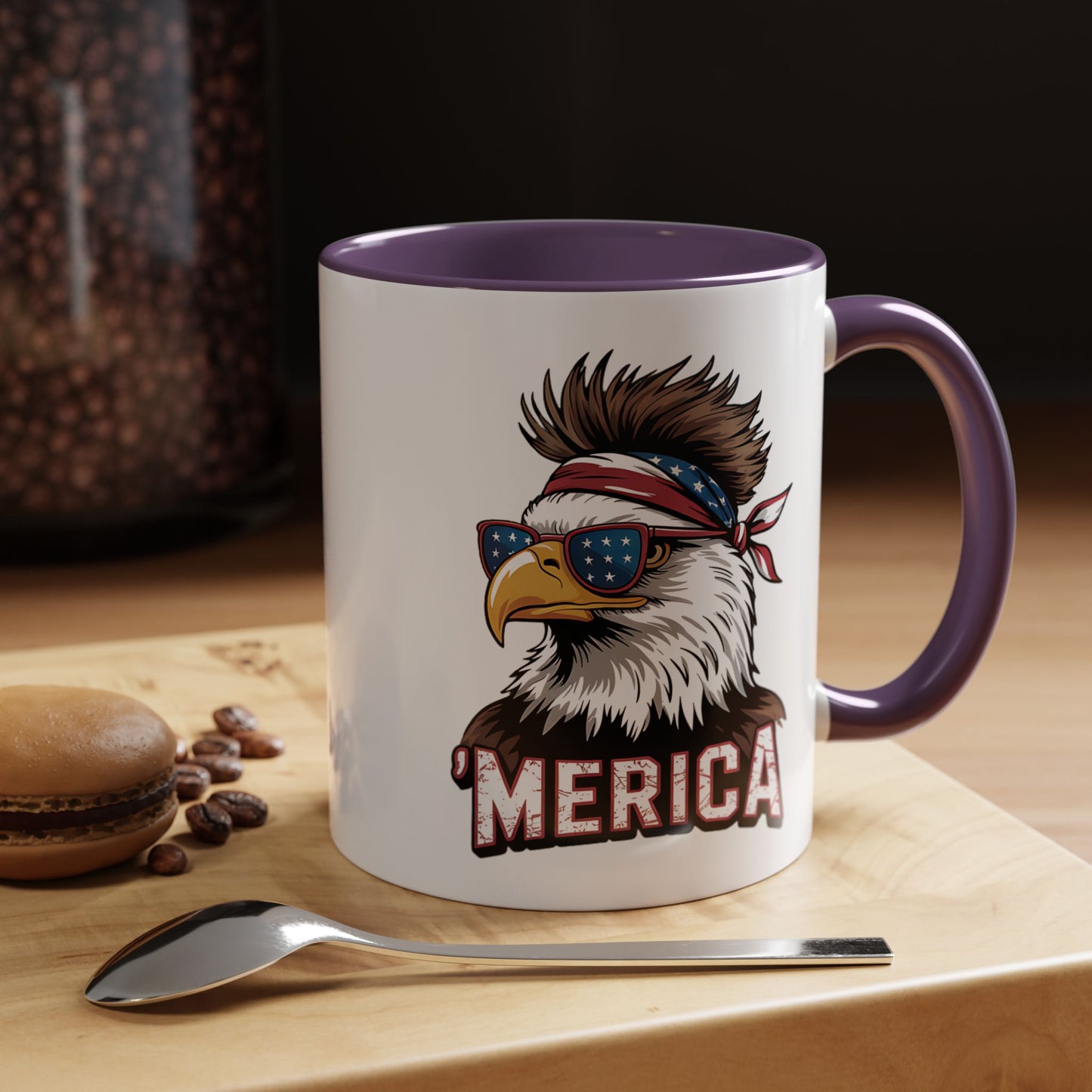 4th of July Mug - America Patriotic Eagle