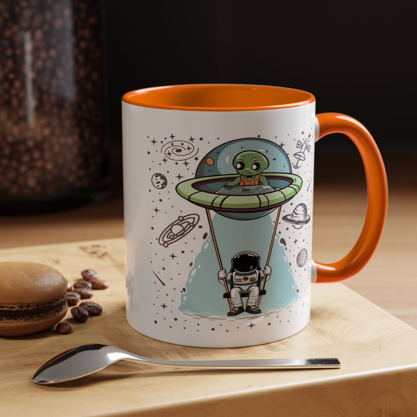 Alien Mug - Alien And Astronaut