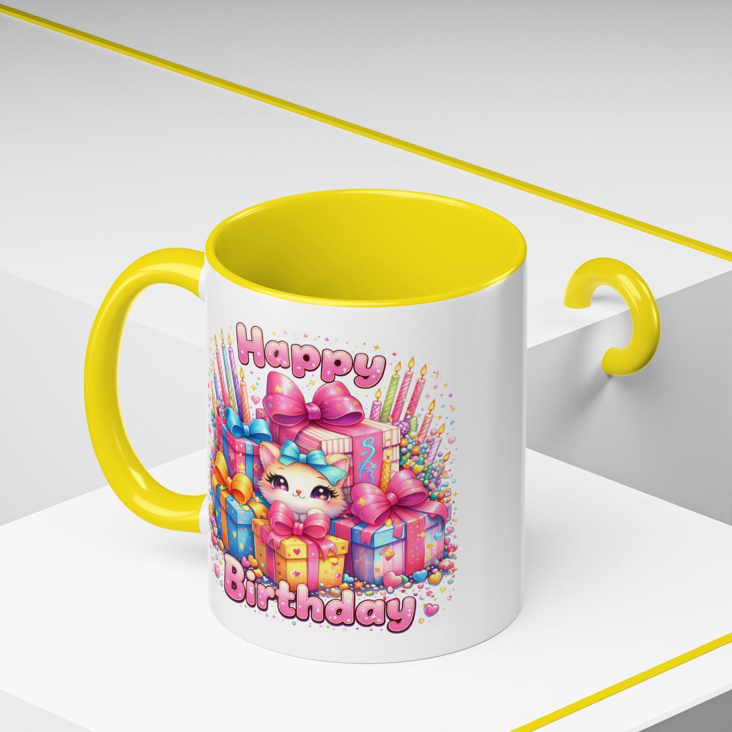 Birthday Mug - Kawaii Kitty