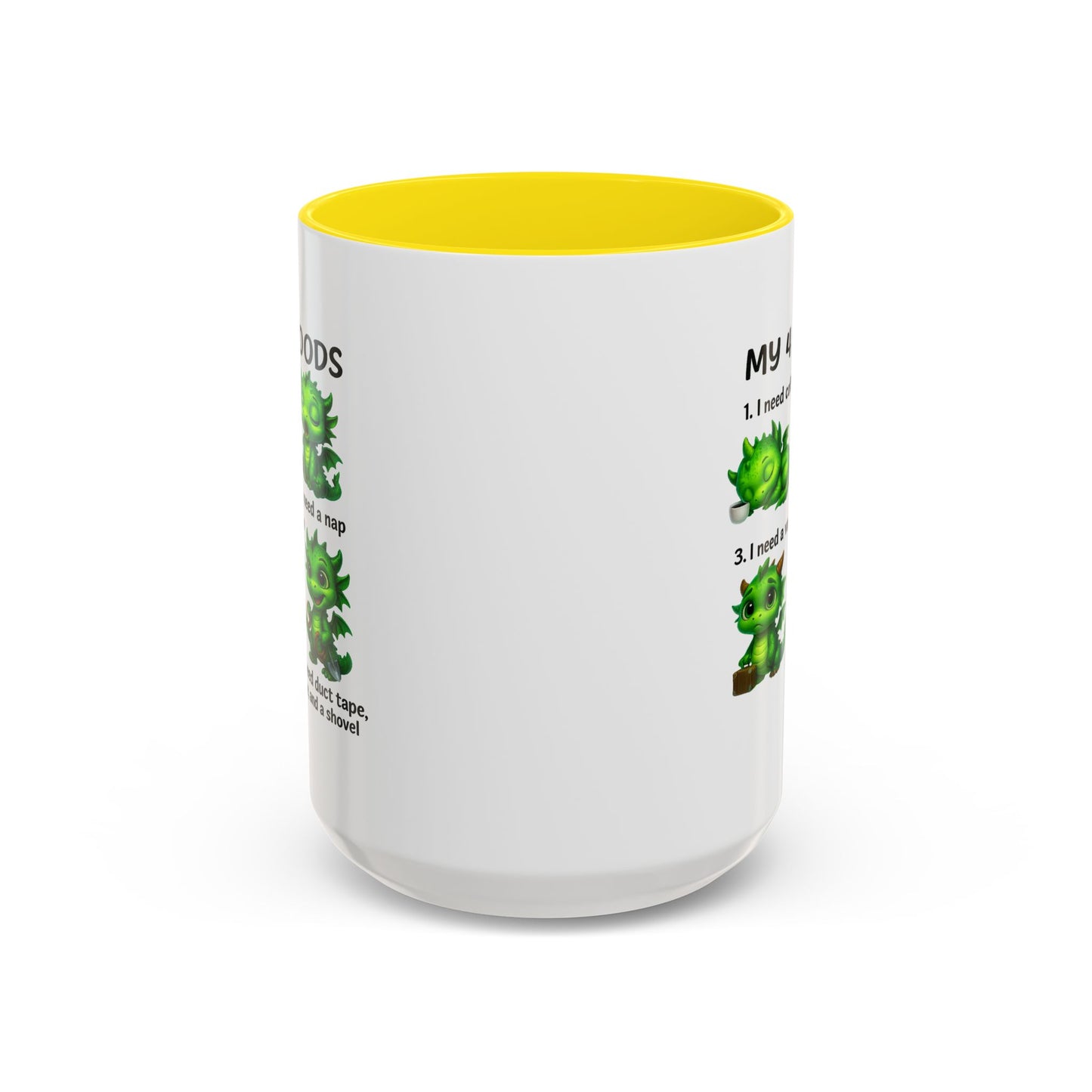 Humor Mug - My 4 Moods Dragon