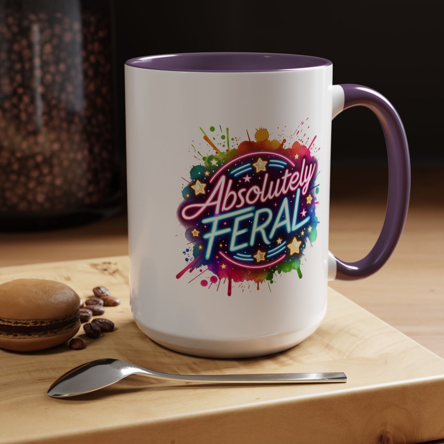 Humor Mug - Absolutely Feral