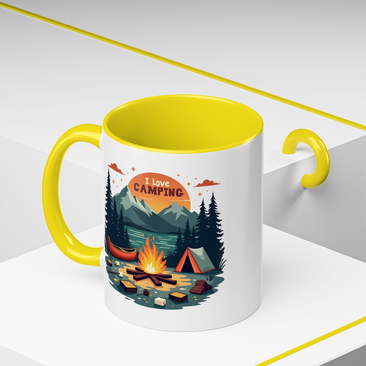 Adventure Mug - I Love Camping
