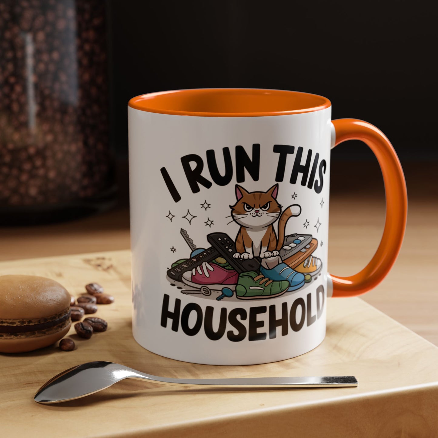 Animal Mug - I Run This Household