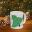 Chistmas Mug - Meowy Christmas Wrap