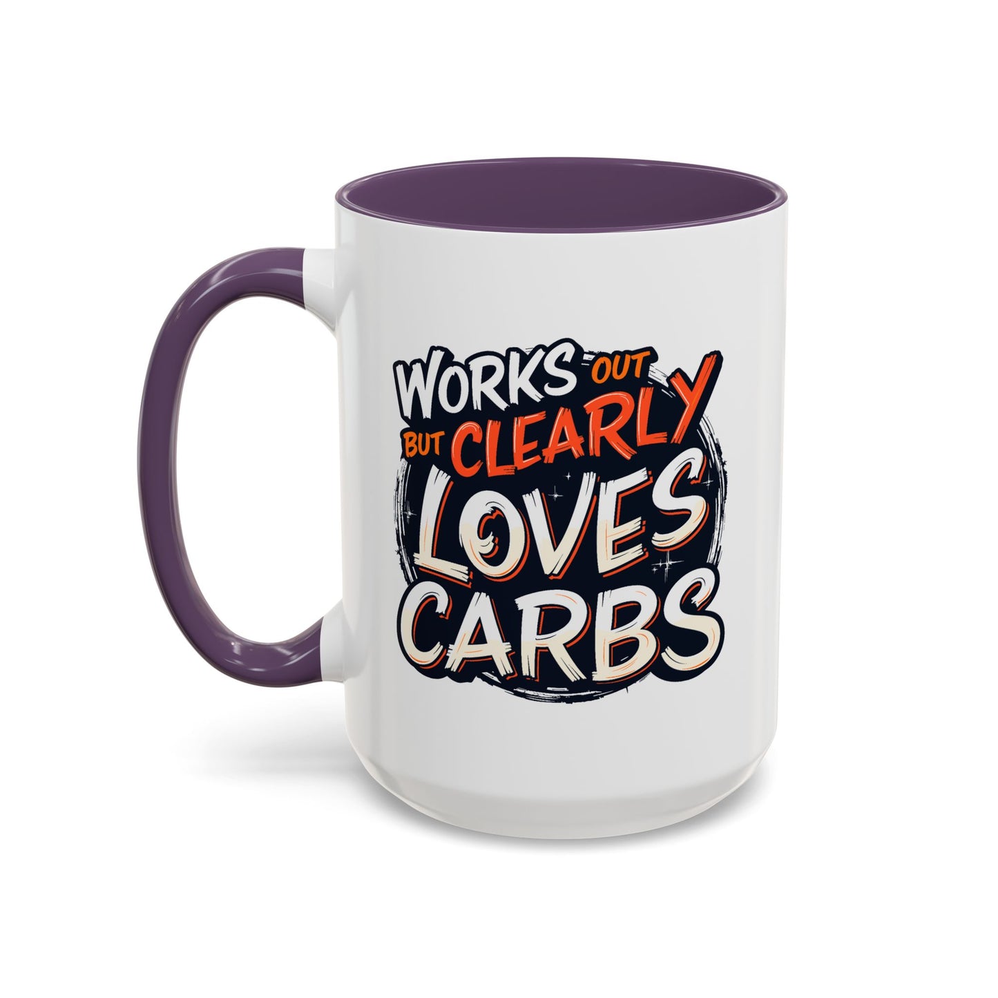 Adult Mug - Works Out But