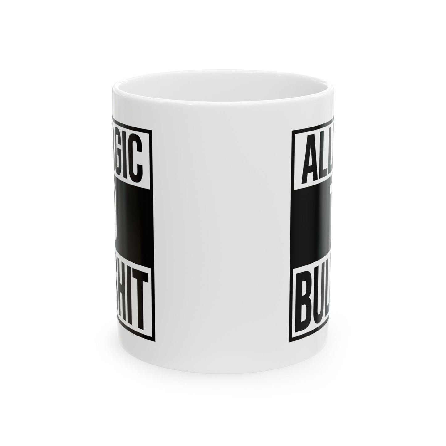Adult Mug - Allergic To Bullshit