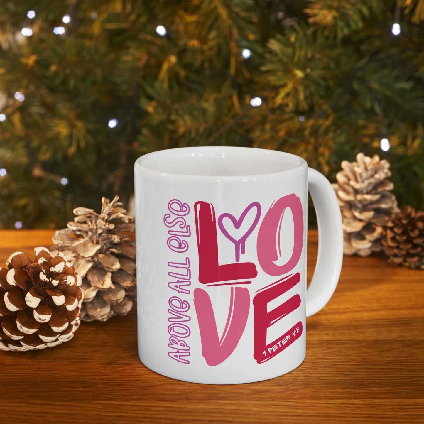 Anniversary Mug - Above All Else Love