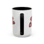 Christmas Mug - Merry Christmas Red & Black Baseball Text