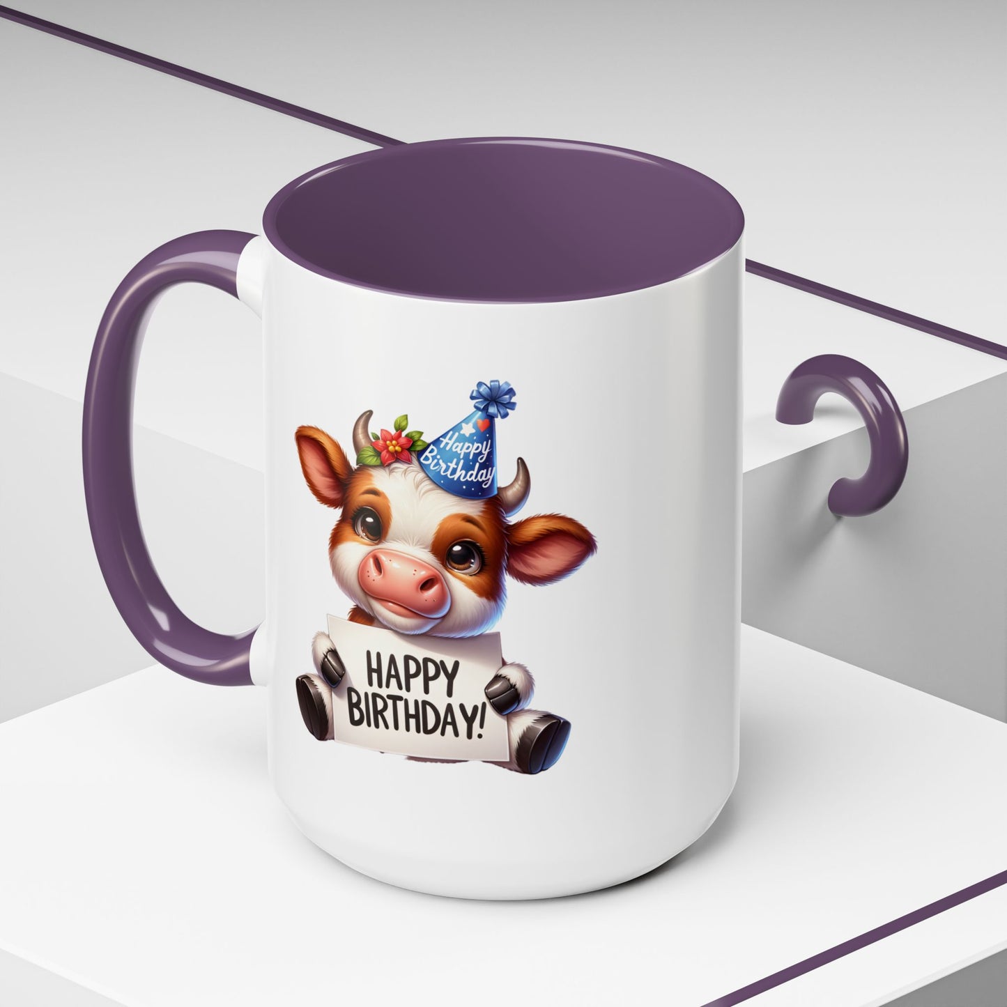 Birthday Mug - Cow Clipart