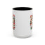 Christmas Mug - Merry Christmas Black Text Cute Animals