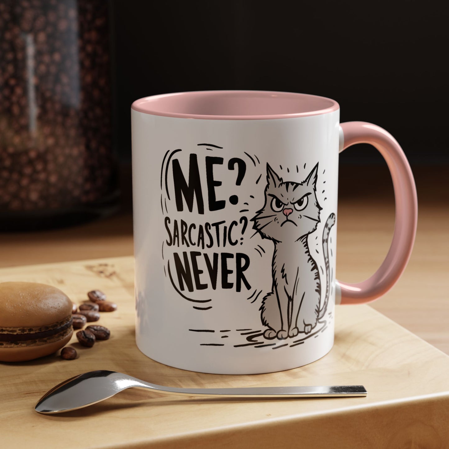 Animal Mug - Me? Sarcastic? Never