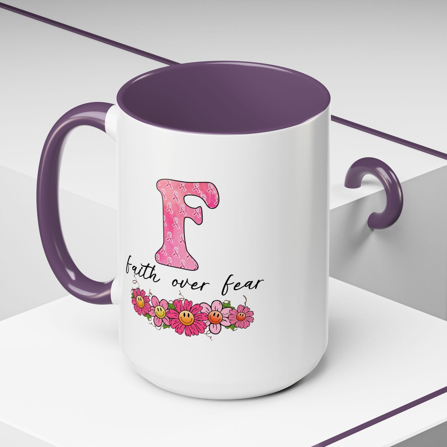 Religious Mug - Faith Over Fear