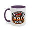 Father's Day Mug - Best Dad Ever Football
