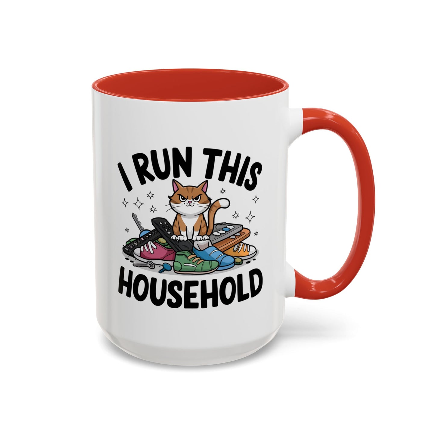 Animal Mug - I Run This Household