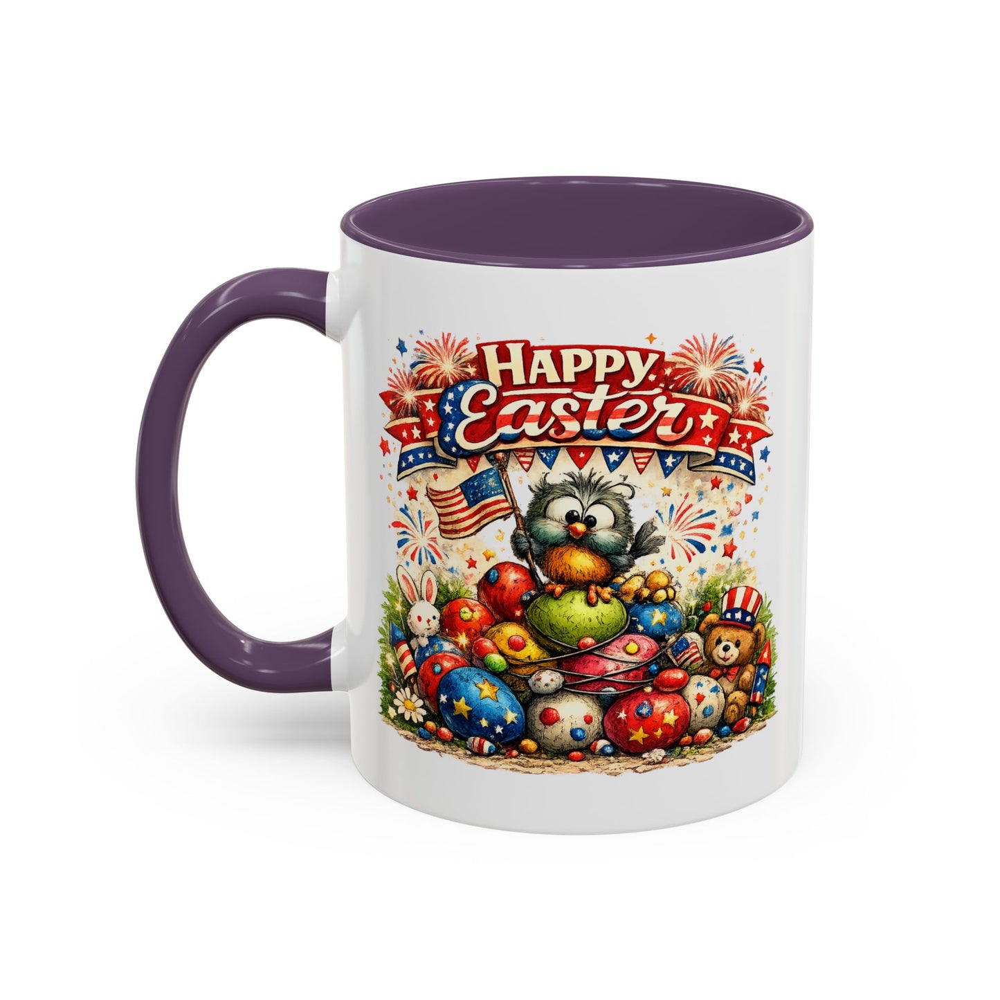 Easter Mug - Patriotic Happy Easter