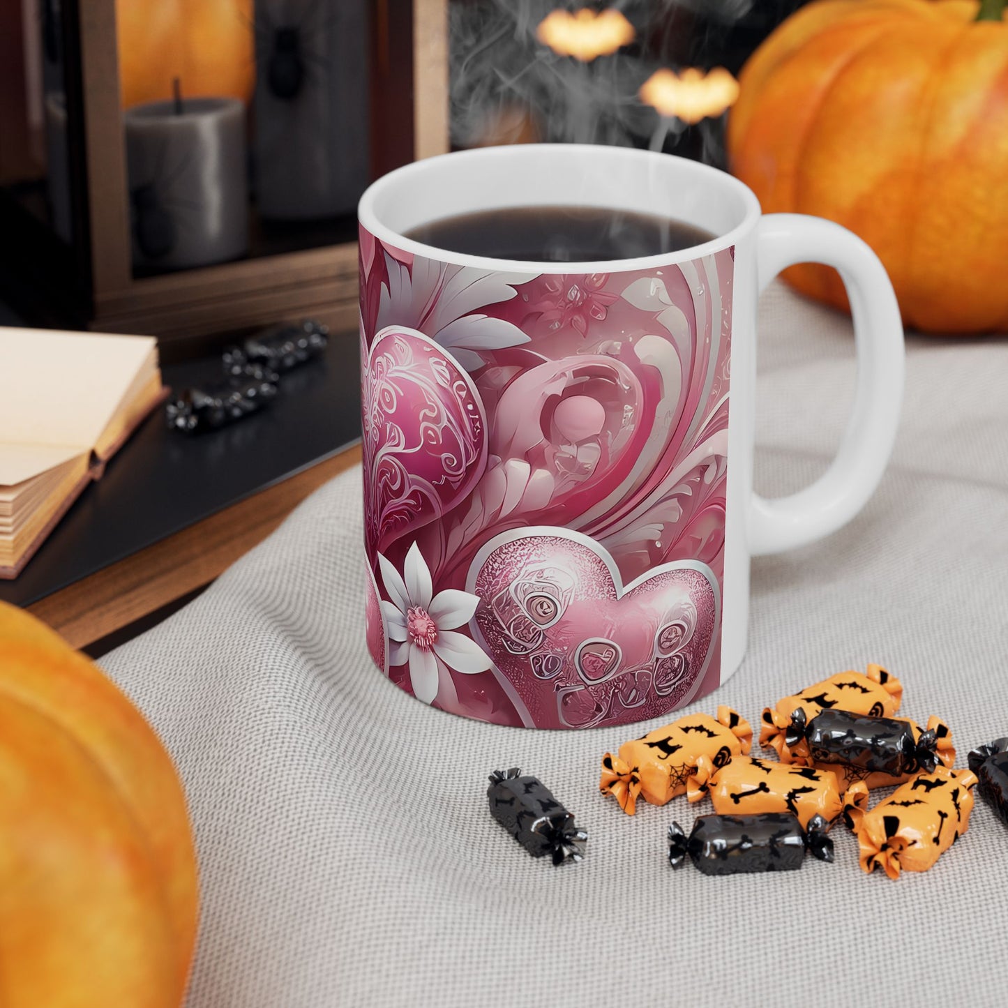 Artistic Mug - Art Hearts