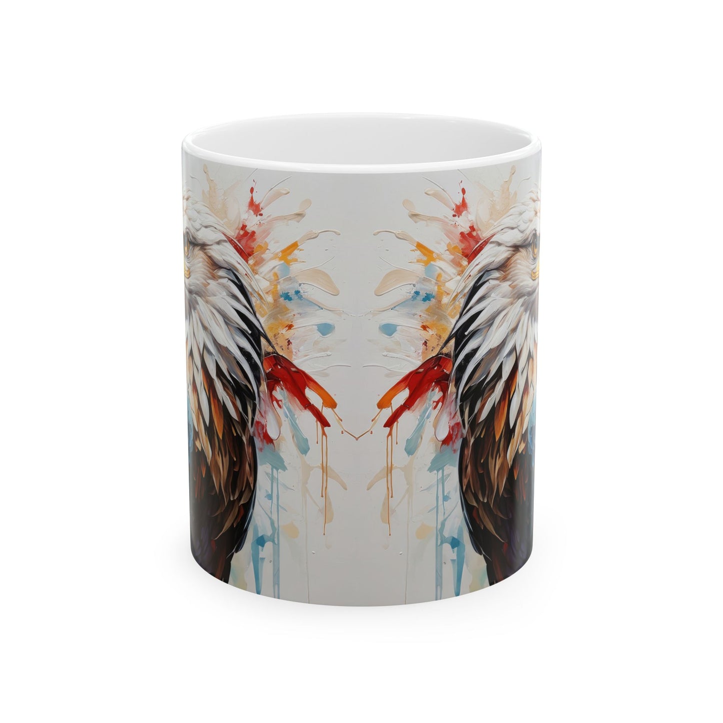 Artistic Mug - Eagle Oil Painting