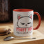 Adult Mug - Fluff You White Cat