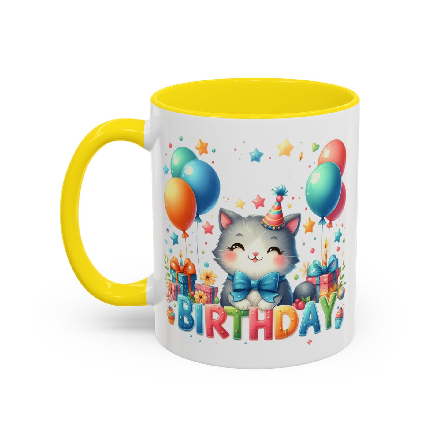 Birthday Mug - Birthday Kitty