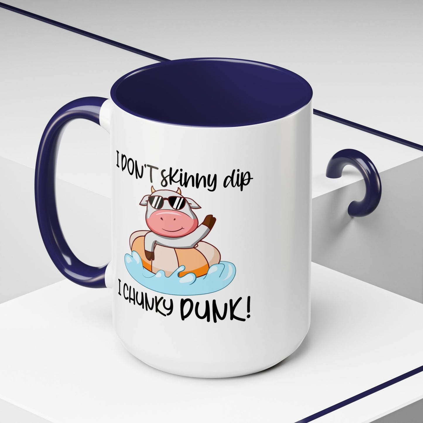 Humor Mug - I Don't Skinny Dip