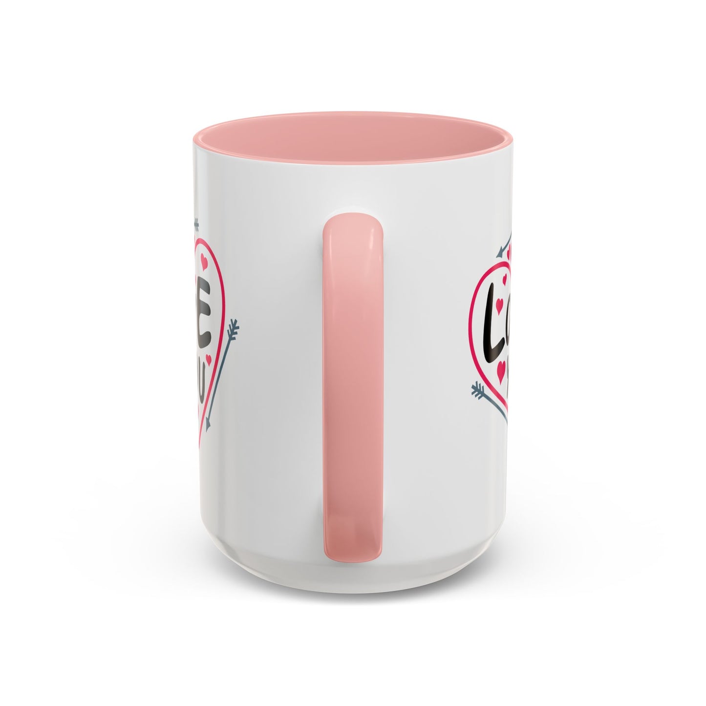 Valentine's Day Mug - Love You Heart Arrows