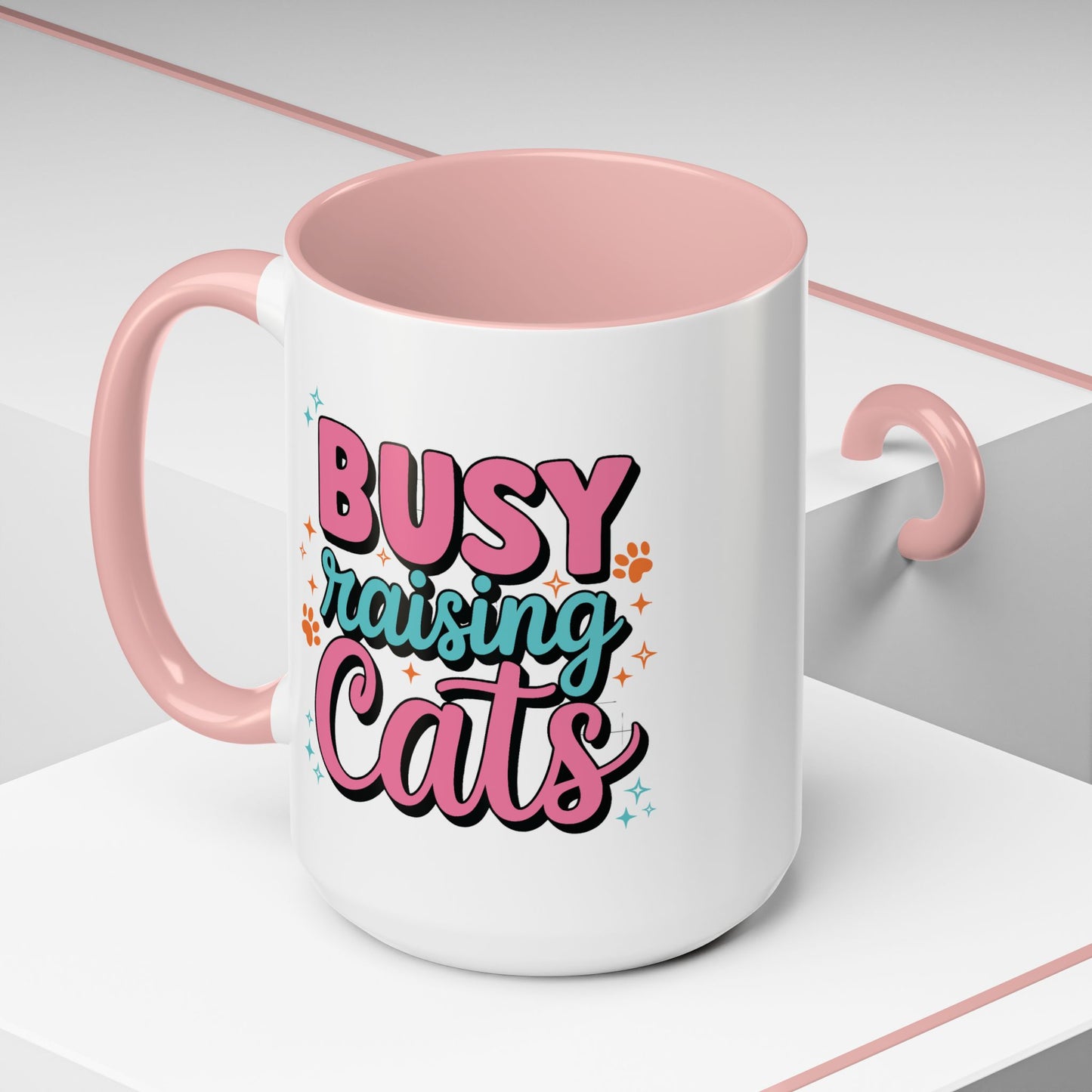 Animal Mug - Busy Raising Cats