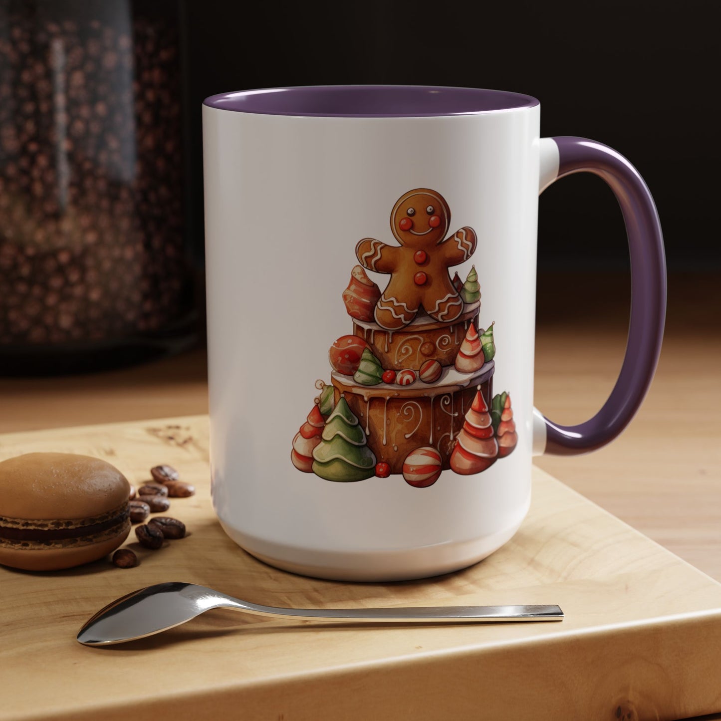Christmas Mug - Gingerbread Man Cake