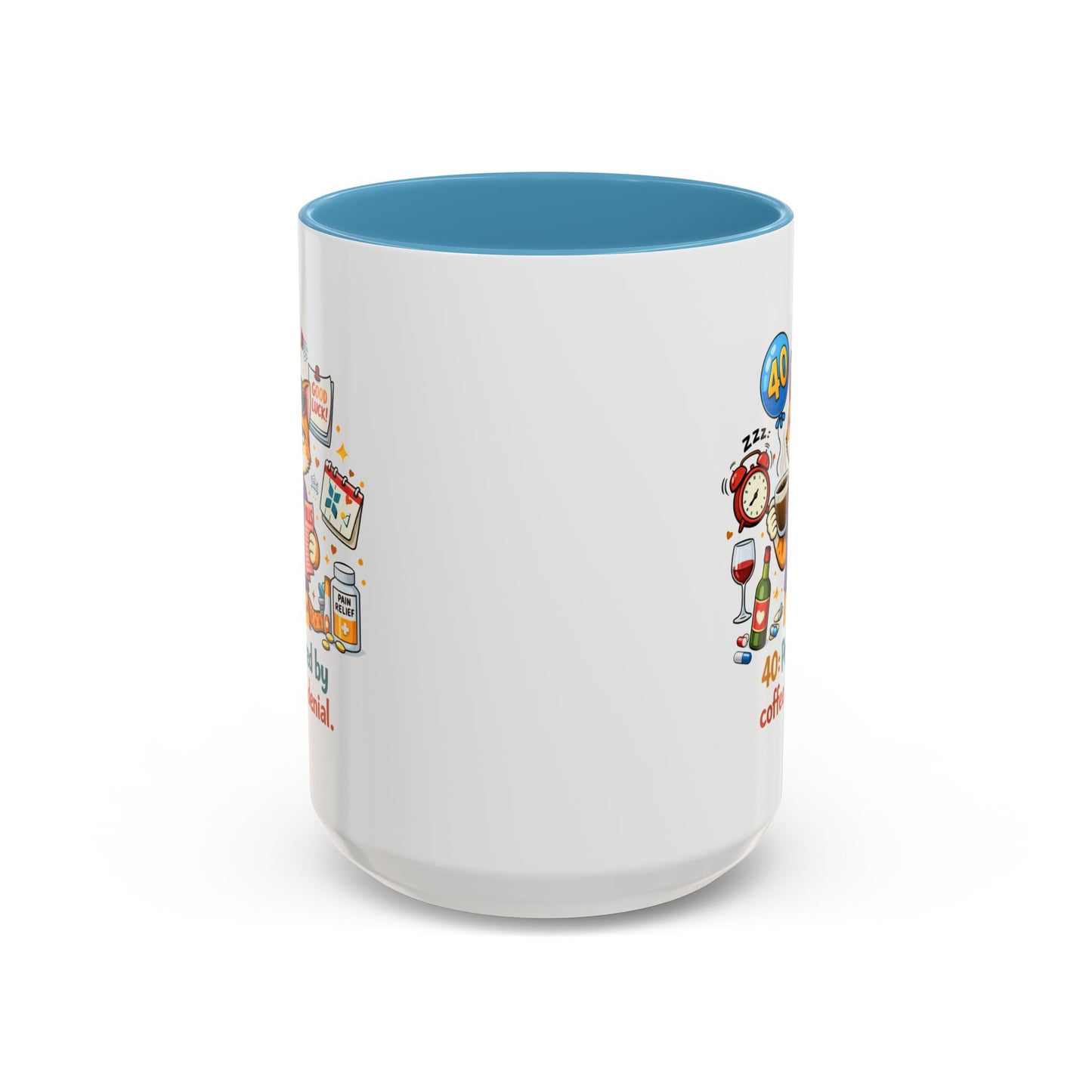 Birthday Mug - 40 Powered By