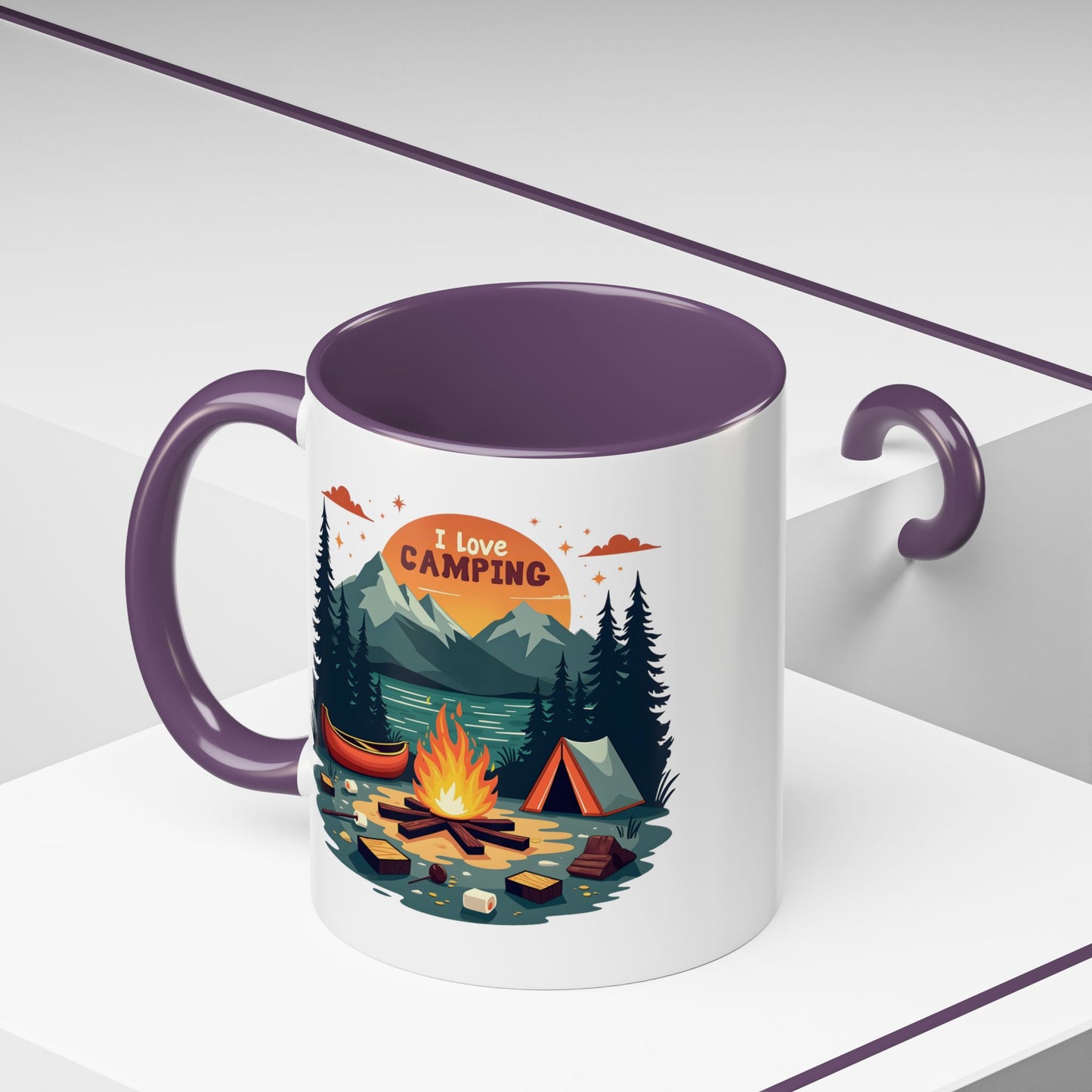Adventure Mug - I Love Camping