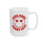 Wellness Mug - Love More Worry Less Smiley Face