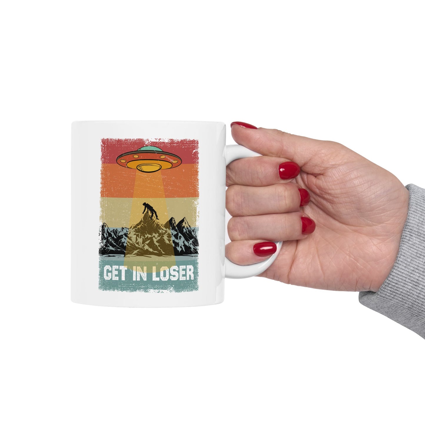 Alien Mug - Get In Loser