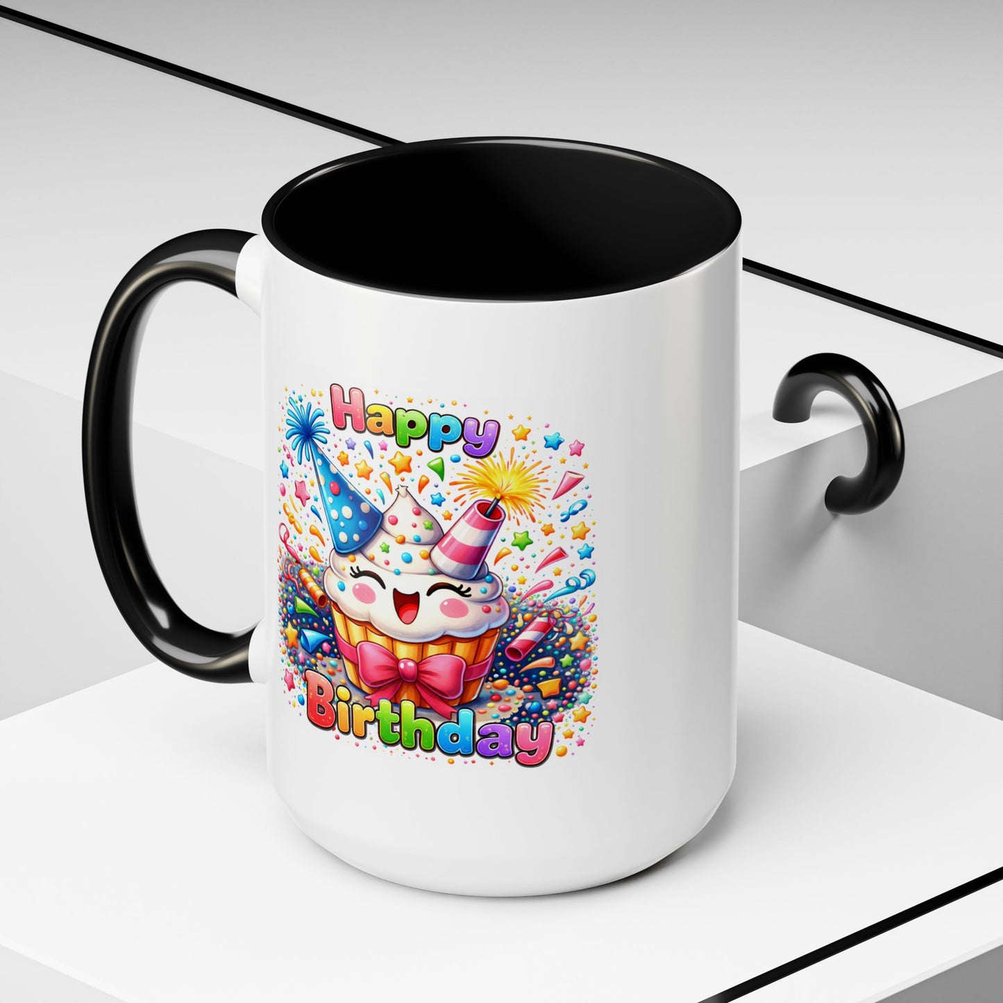 Birthday Mug - Happy Cupcake
