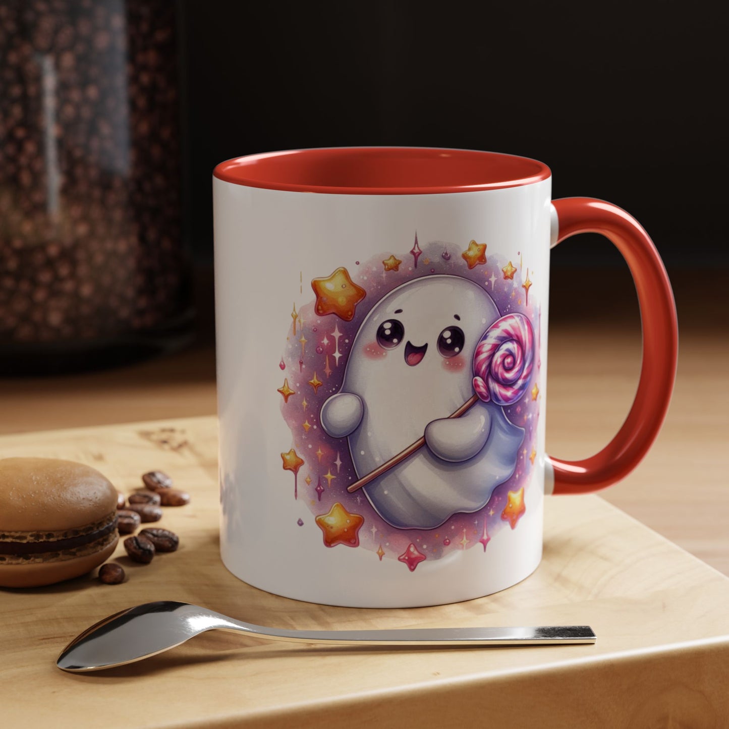 Halloween Mug - Spooky Ghost With Lolly