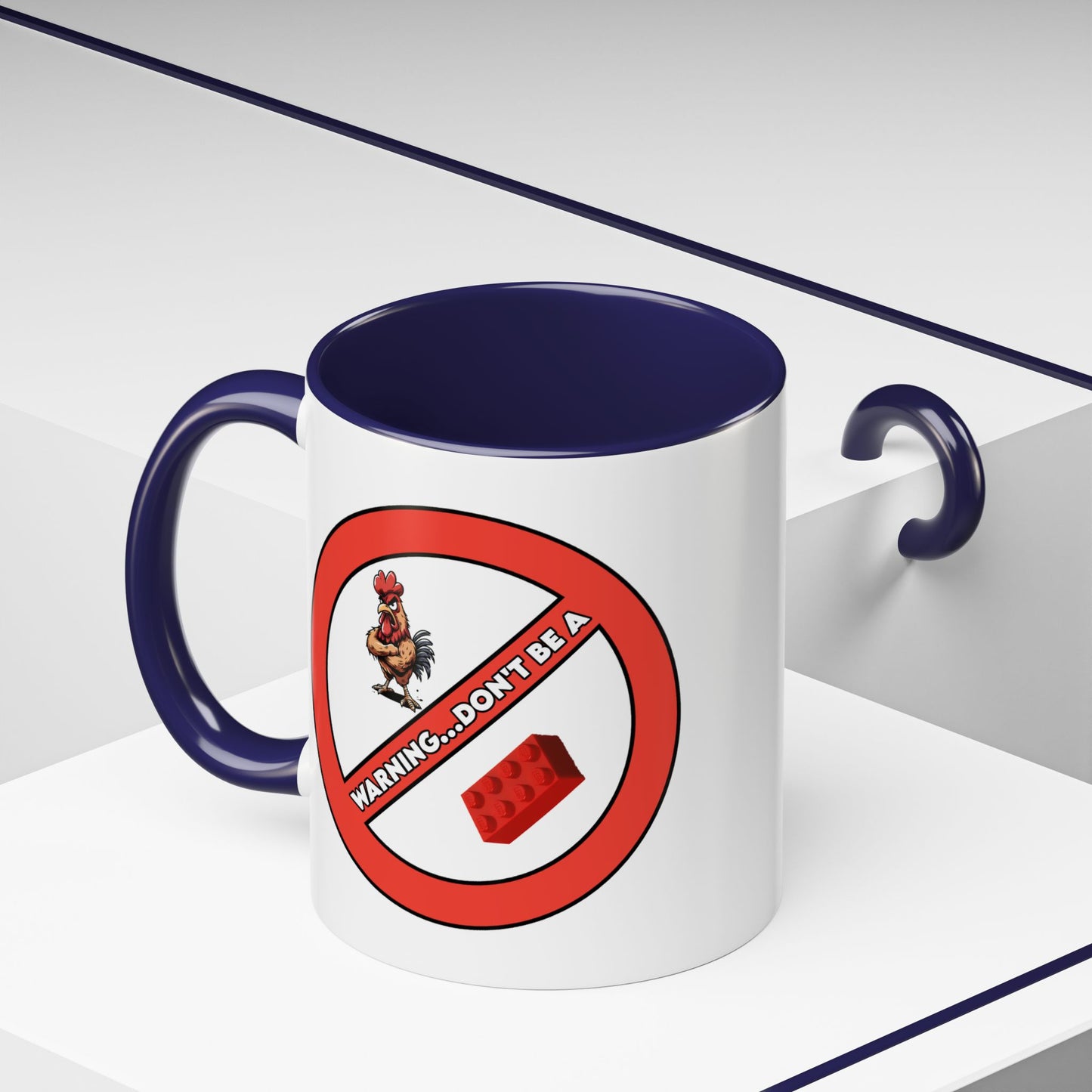 Adult Mug - Warning Don't Be A Cock Blocker