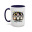 Birthday Mug - Happy Birthday Owls